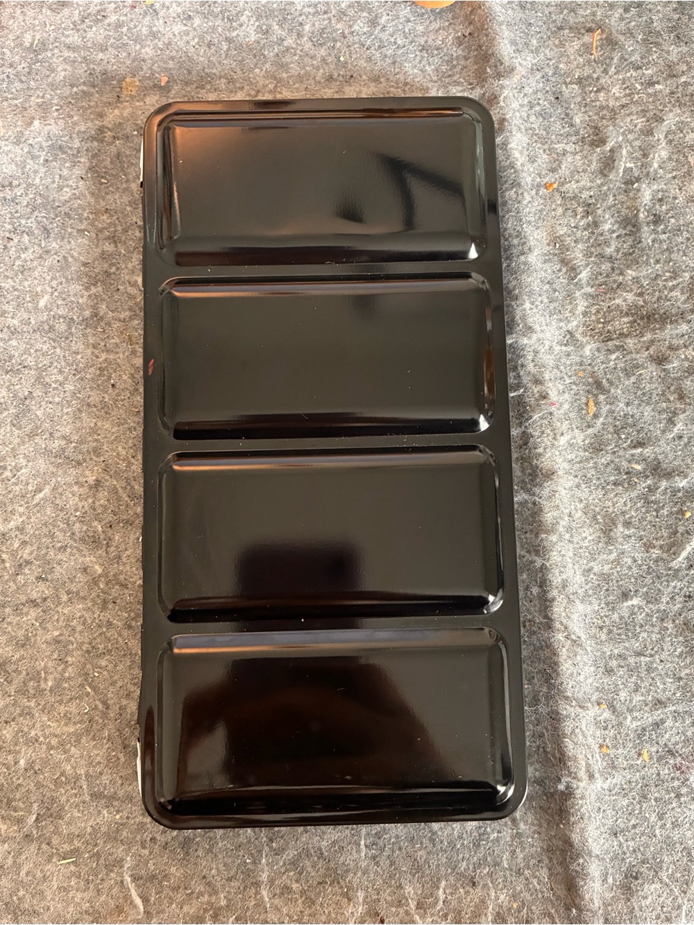 Classic Stainless Steel Large Full Pan Paint Palette Mixing Tray Storage